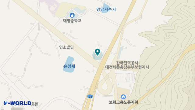 금빛사랑 주야간보호센터 위치 지도