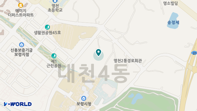 세티아주야간보호센터 위치 지도