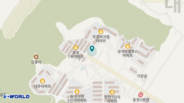 (주)효심재가복지센터 위치 지도