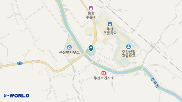 한사랑방문요양센터 위치 지도