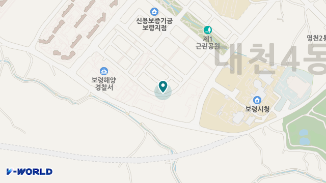 명천재가복지센터 위치 지도