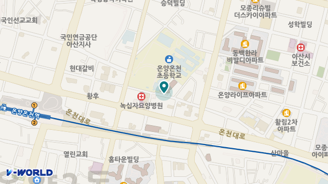 나눔케어 위치 지도
