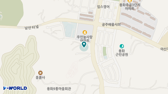 우리집노인복지센터 위치 지도