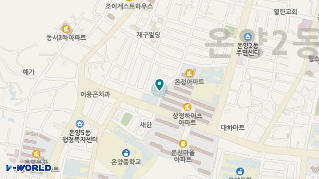 사랑재가 노인복지센터 위치 지도