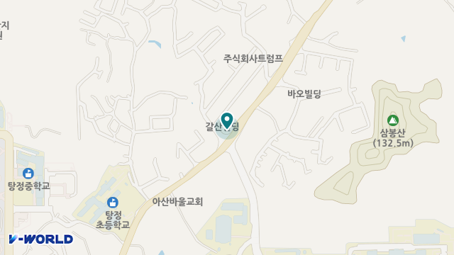 실버스쿨노인복지센터 위치 지도