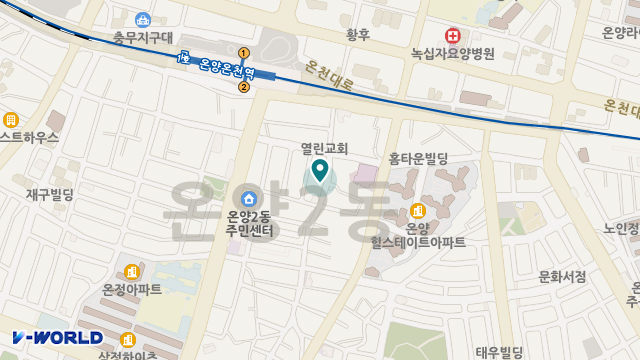 찾아가는 돌봄센터 위치 지도