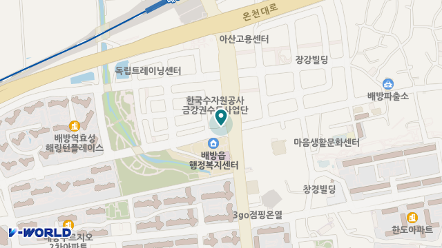 행복드림재가노인복지센터 위치 지도