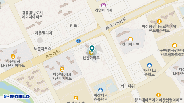 행복재가방문요양센터 위치 지도