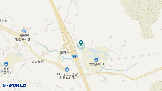 아산사랑주간보호센터 위치 지도