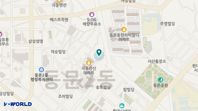 서산효방문요양센터 위치 지도