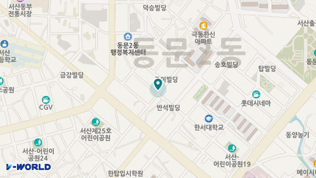 온누리재가복지센터 위치 지도