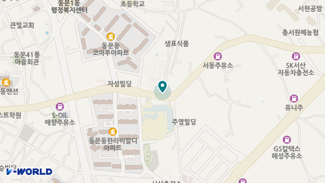 충서재가복지센터 위치 지도