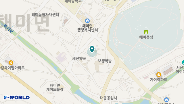 해미가족주간보호센터 위치 지도