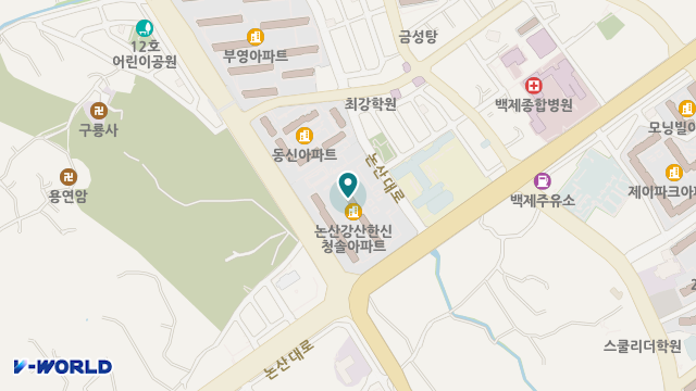 엘림노인복지센터 위치 지도