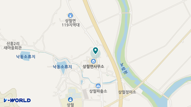 효노인통합재가센터 위치 지도