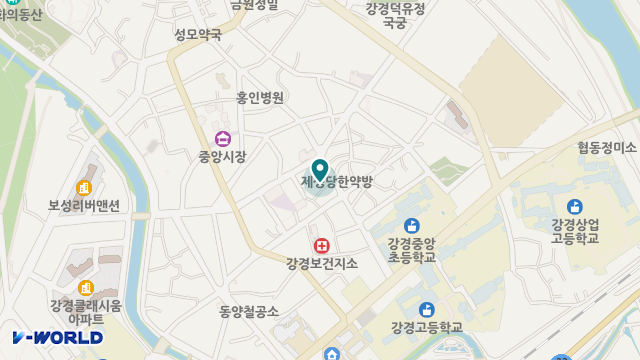강경사랑주간보호센터 위치 지도