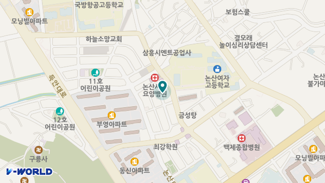 온누리재가노인복지센터 위치 지도