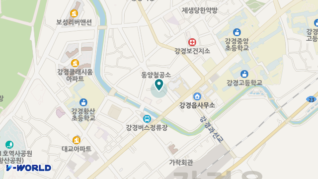 강경노인복지센터 위치 지도