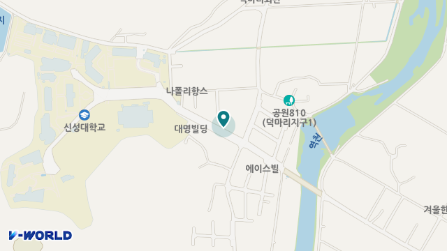 청춘요양센터 위치 지도