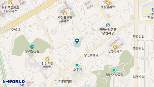 송산의료기(당진복지용구사업소) 위치 지도