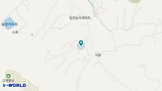 당진통합요양센터 위치 지도