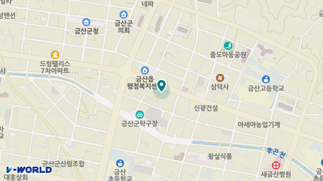 새금산주간보호센터 위치 지도
