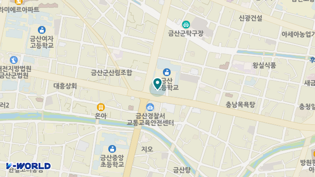 새금산데이케어 위치 지도