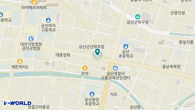 금산돌봄센터 위치 지도