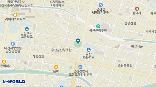 금산무지개주간보호센터 위치 지도