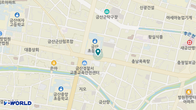 밝은주야간보호센터 위치 지도