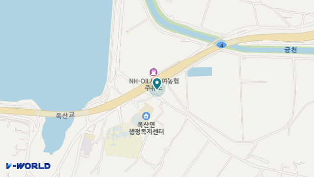 기쁨주는노인복지센터 위치 지도