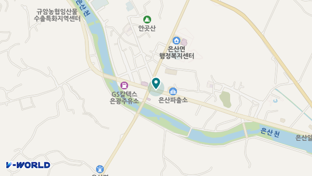 가온노인복지센터 위치 지도