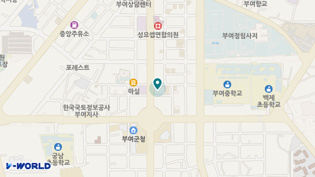 부여온케어재가복지센터 위치 지도