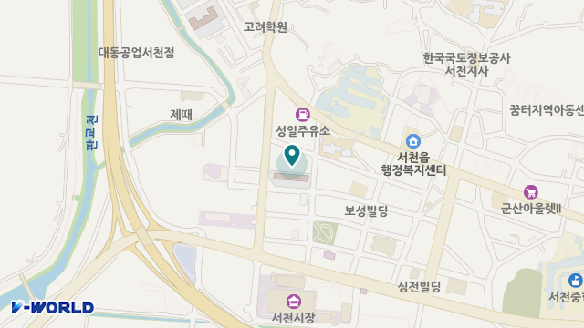 살림노인복지센터 위치 지도