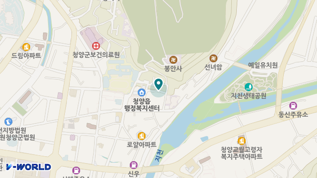 큰나래주간보호센터 위치 지도