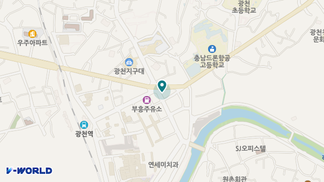 광천다온재가복지센터 위치 지도