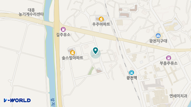 광천주간보호센터 위치 지도