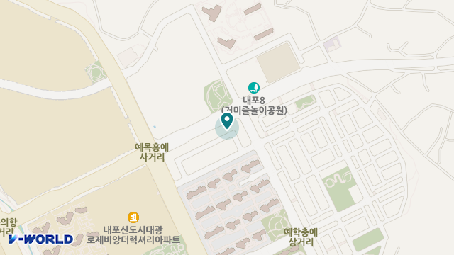 애정해피재활주간보호센터 위치 지도