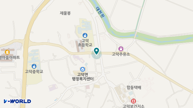 새벽별고덕재가복지센터 위치 지도