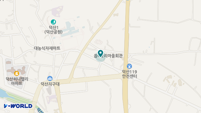 덕산재가노인복지센터 위치 지도