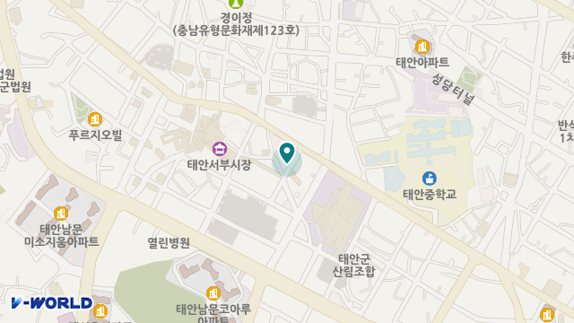 A+태안노인방문요양센터 위치 지도