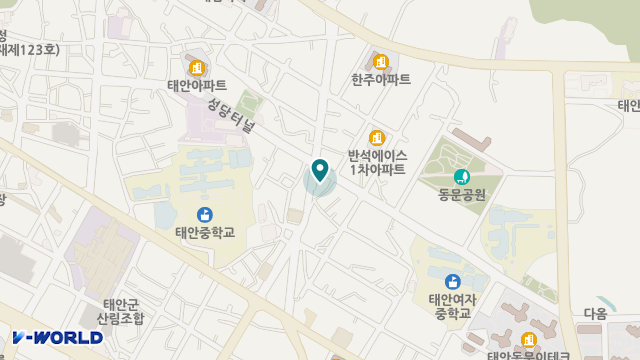온누리재가복지센터 위치 지도