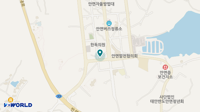 안면 노인주간보호센터 위치 지도
