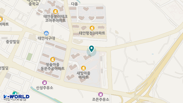 태안어르신 재가복지센터 위치 지도