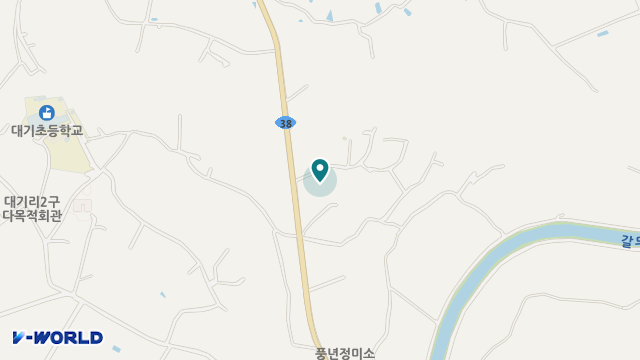 밝은사랑주야간보호센터 위치 지도