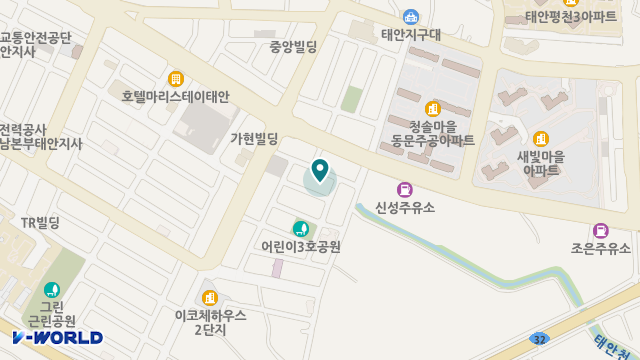 햇살재가센터 위치 지도