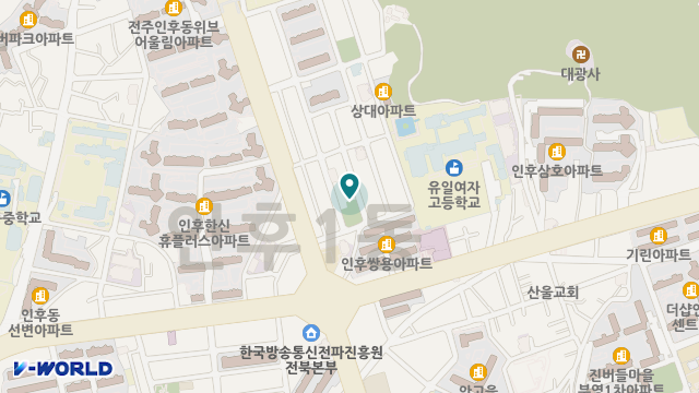 안골노인복지센터 위치 지도