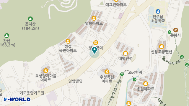 엘림 노인복지센터 위치 지도