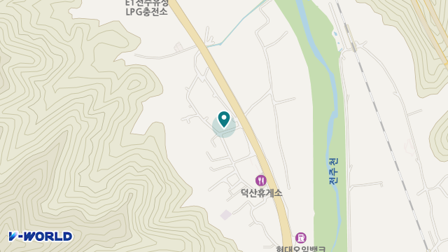 전주사회서비스 재가노인복지센터 위치 지도