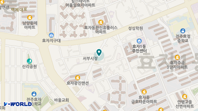 다사랑노인복지센터 위치 지도